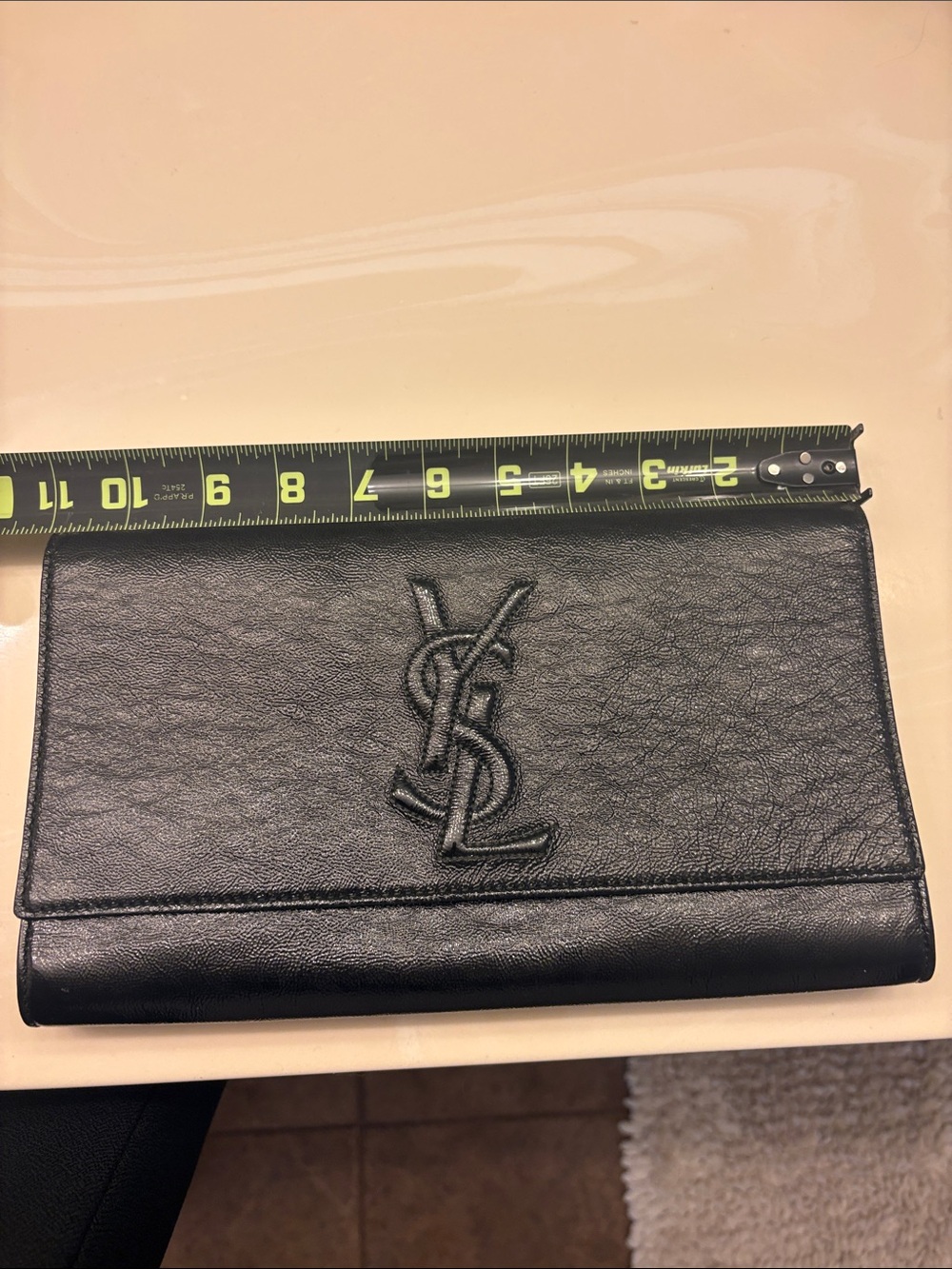 Yves Saint Laurent Black Clutch - Picture 6 of 6